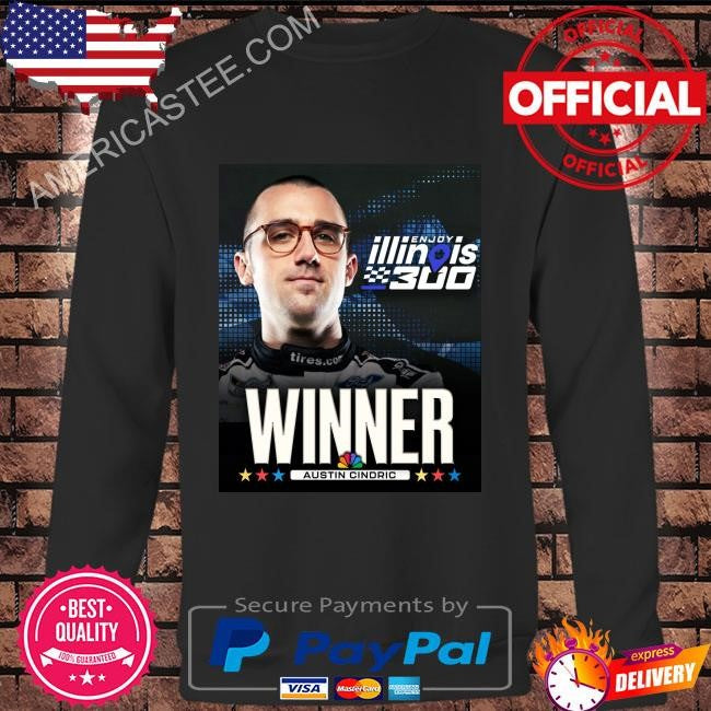 Austin cindric passed ryan blaney on the final lap to win at wwt raceway shirt