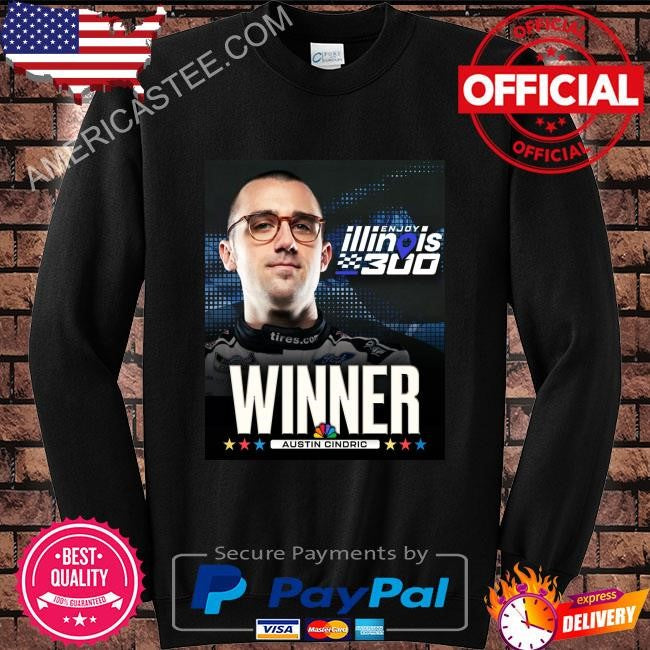 Austin cindric passed ryan blaney on the final lap to win at wwt raceway shirt
