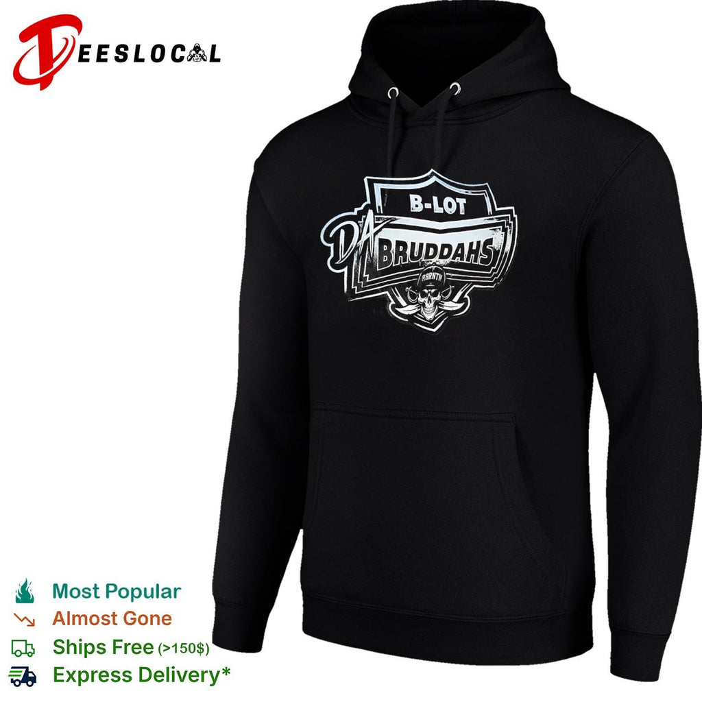 B Lot Da Bruddahs R8rntn Skull Pirates shirt