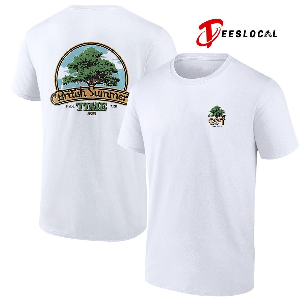 BST Hyde Park festival London British summer time graphic shirt