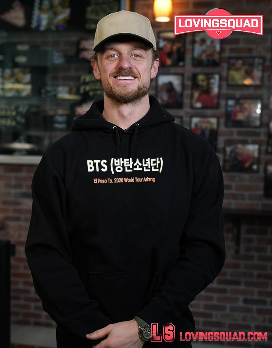 BTS El Paso Tx Arirang World Tour 2026 shirt