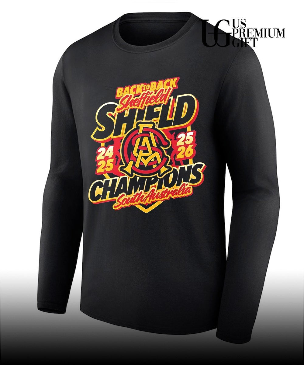 Back To Back 2026 Sheffield Shield Champions South Australia shirt