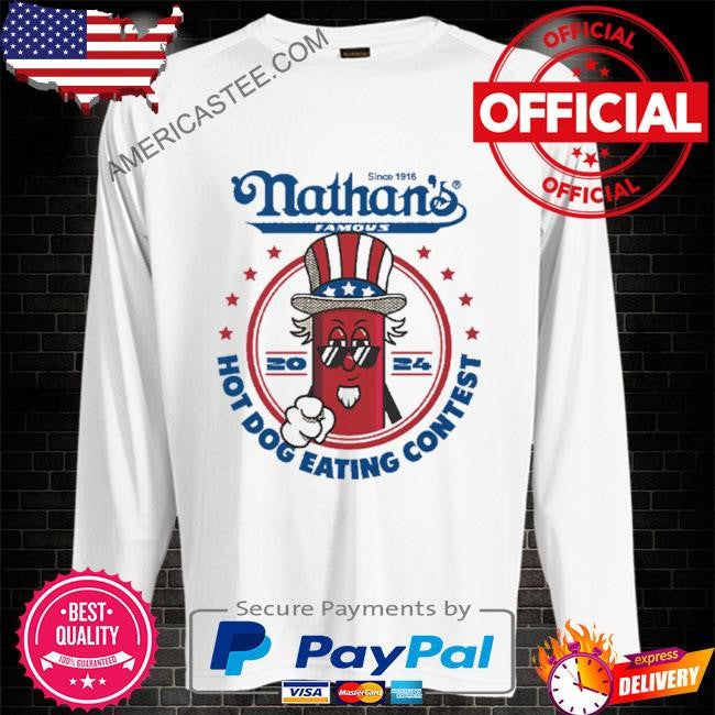 Badlands booker 2024 nathan’s hot dog eating contest shirt