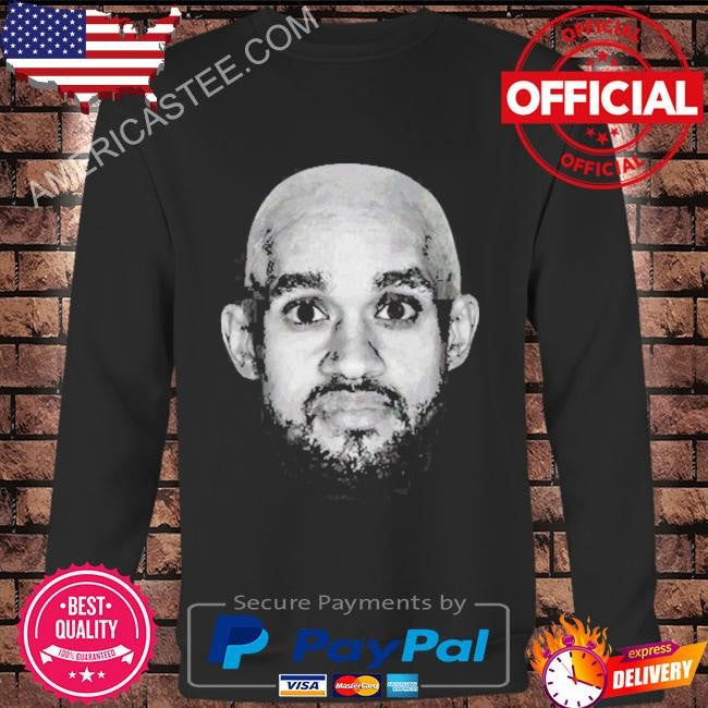 Bald derrick white face boston shirt