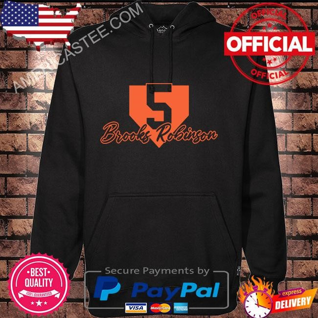 Baltimore name and number brooks robinson #5 shirt