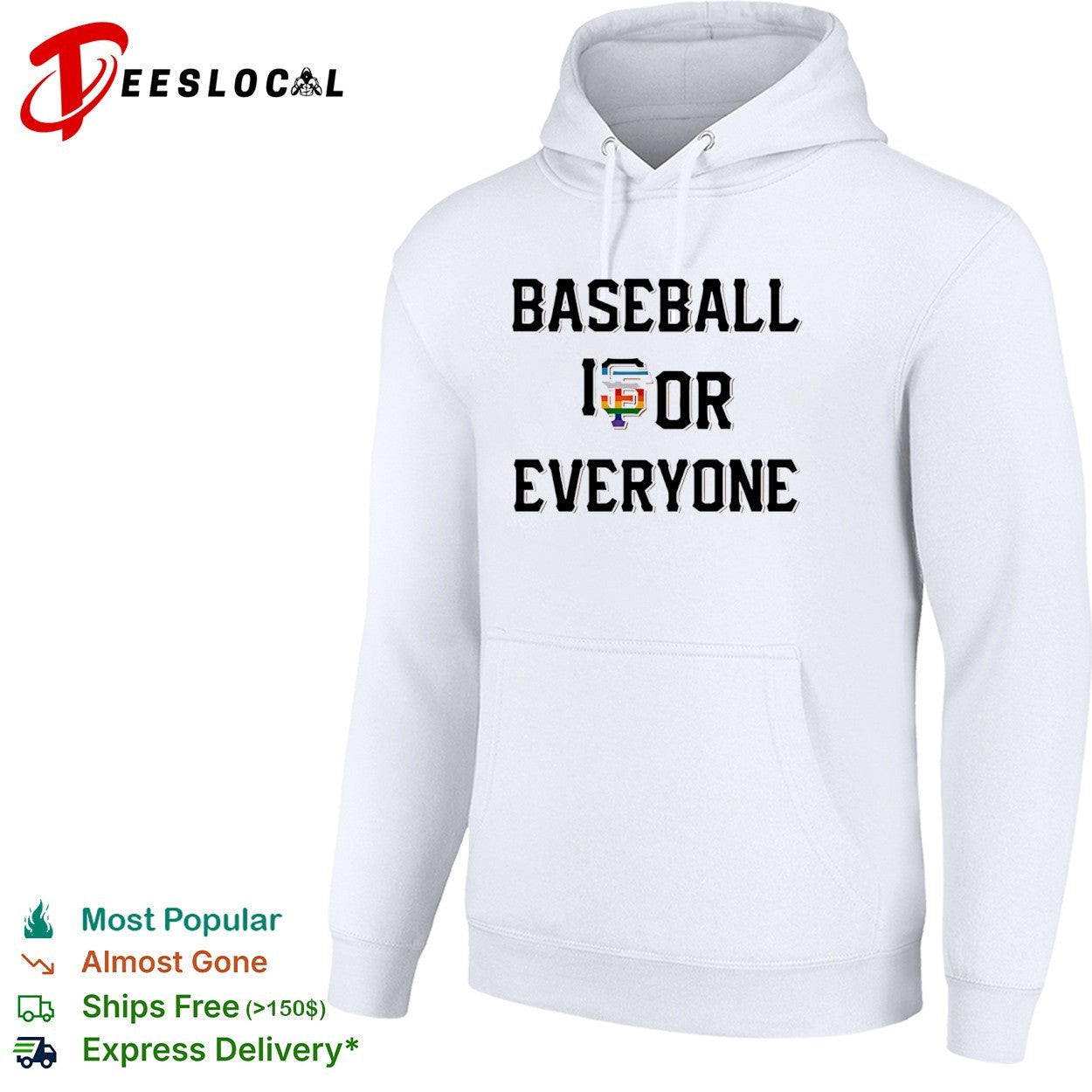 Baseball is for Everyone San Francisco Giants Pride Rainbow shirt