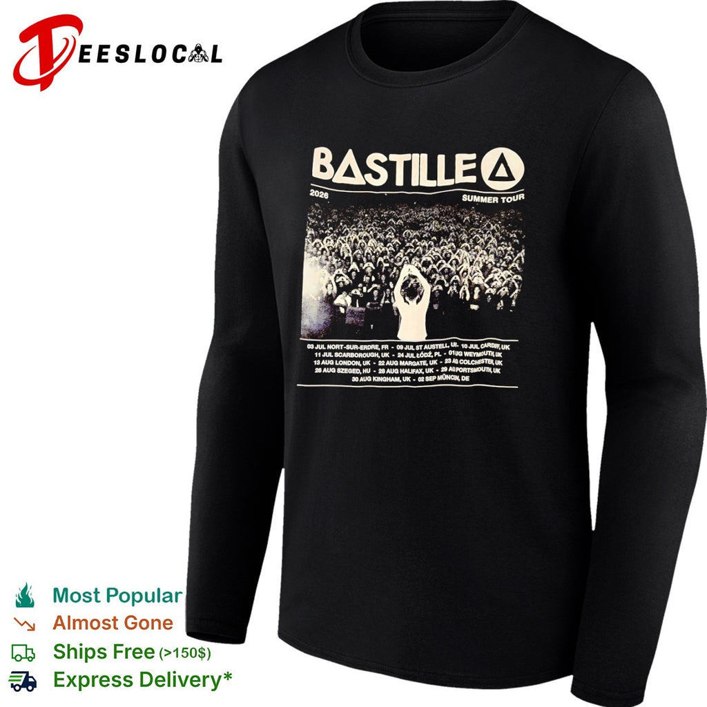 Bastille 2026 Summer Tour Concert shirt