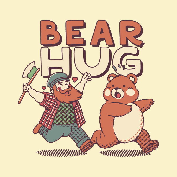 Bear Hug Cuteness Attack By Tobe Fonseca
