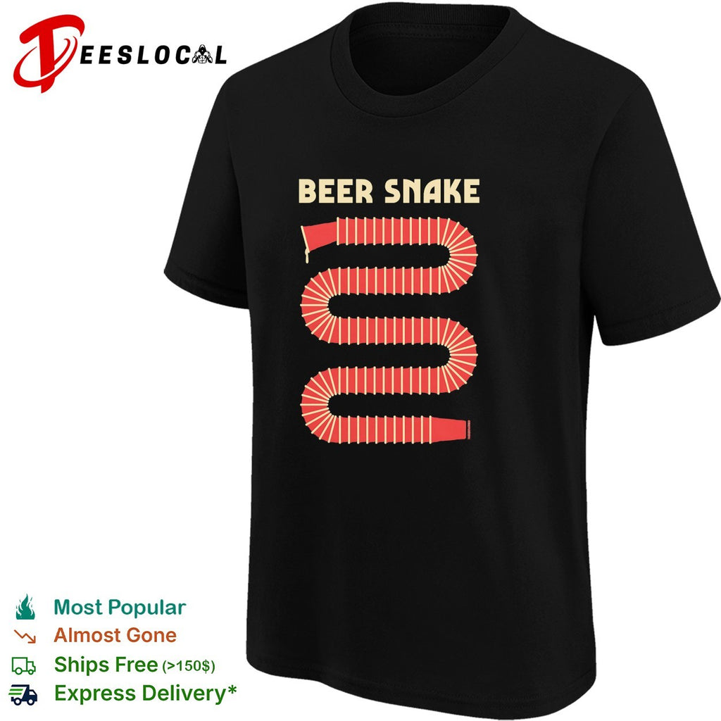 Beer snake shirt