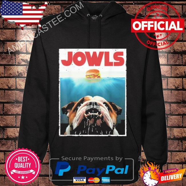 Bulldog Jowls Burger Bully Dog Lovers T-Shirt