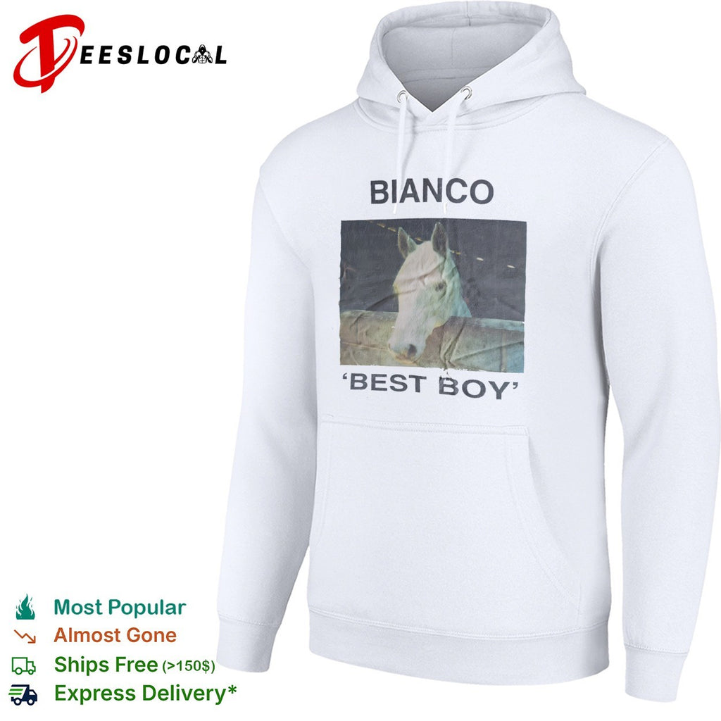 Bianco Best Boy horse portrait shirt