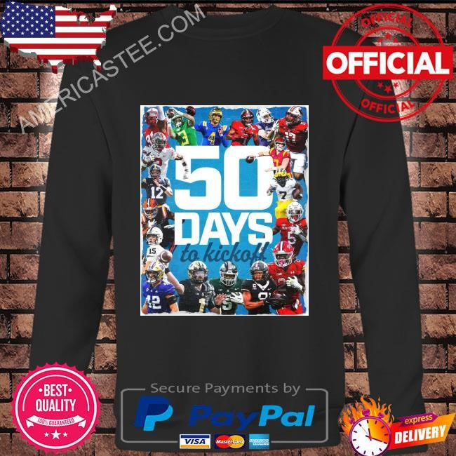 Big Ten Conference 80 days to kickoff shirt