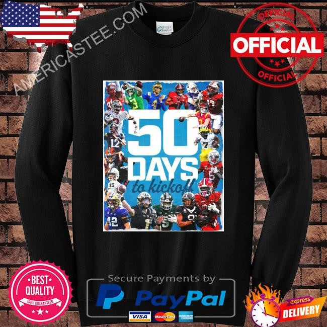 Big Ten Conference 80 days to kickoff shirt
