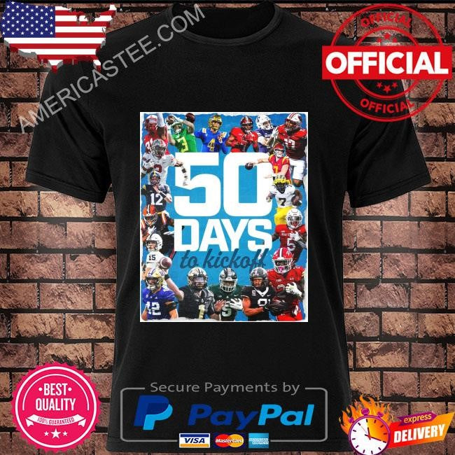 Big Ten Conference 80 days to kickoff shirt