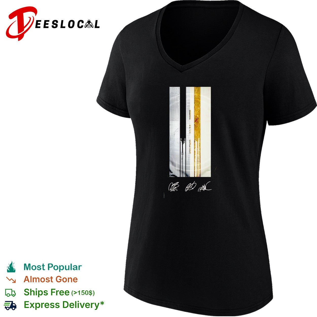 Bigbang Tour Bigbang 2026 World Tour 20 Years Of Bigbang sigantures shirt