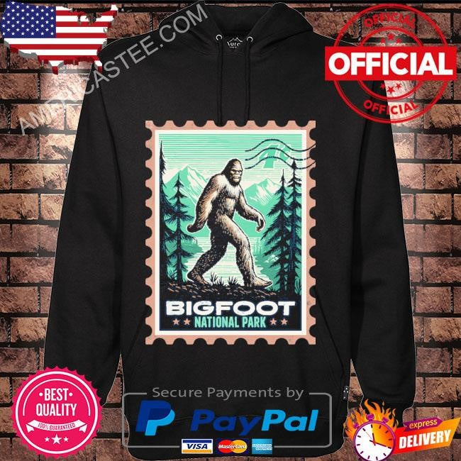 Bigfoot national park souvenir shirt