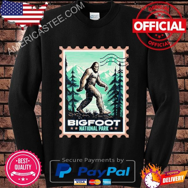 Bigfoot national park souvenir shirt
