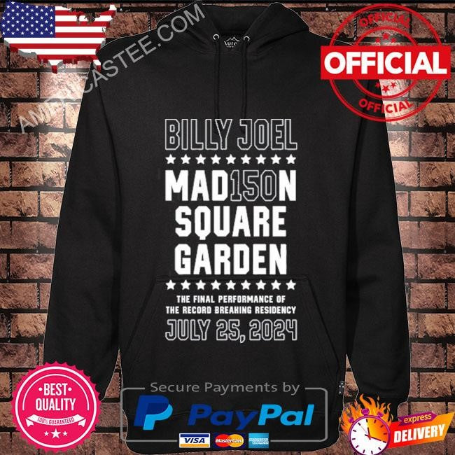 Billy Joel The Final Show MSG 150 Banner Jul 25 2024 T-Shirt