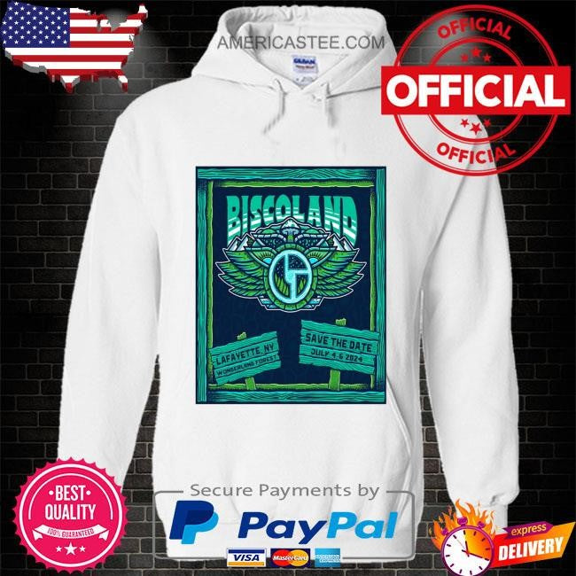Bisco land wonderland forest lafayette july 4-6 2024 poster shirt