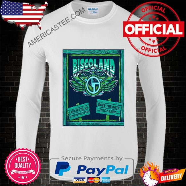 Bisco land wonderland forest lafayette july 4-6 2024 poster shirt
