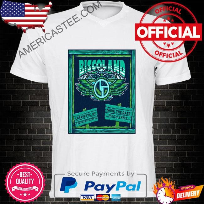 Bisco land wonderland forest lafayette july 4-6 2024 poster shirt