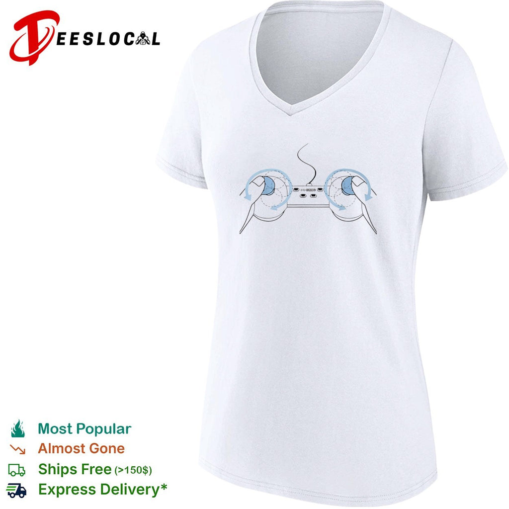 Bitch Control Gaming Controller Joystick Rotation Gamer Shirt