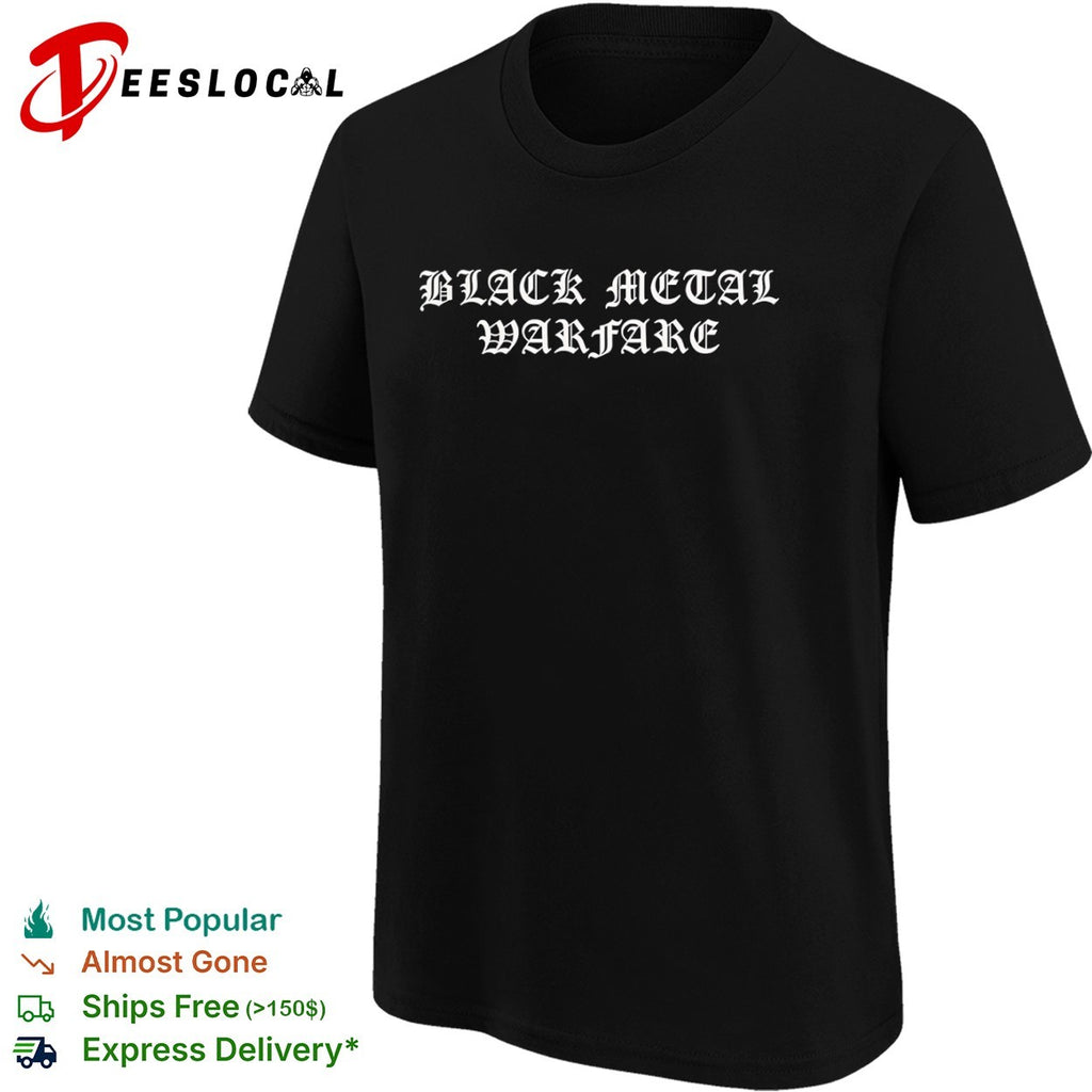 Black Metal Warfare Shirt