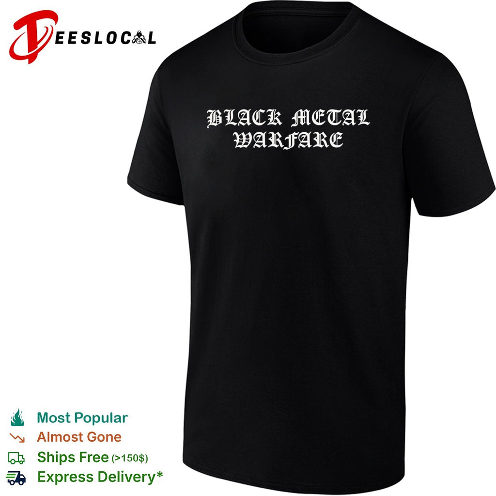 Black Metal Warfare Shirt