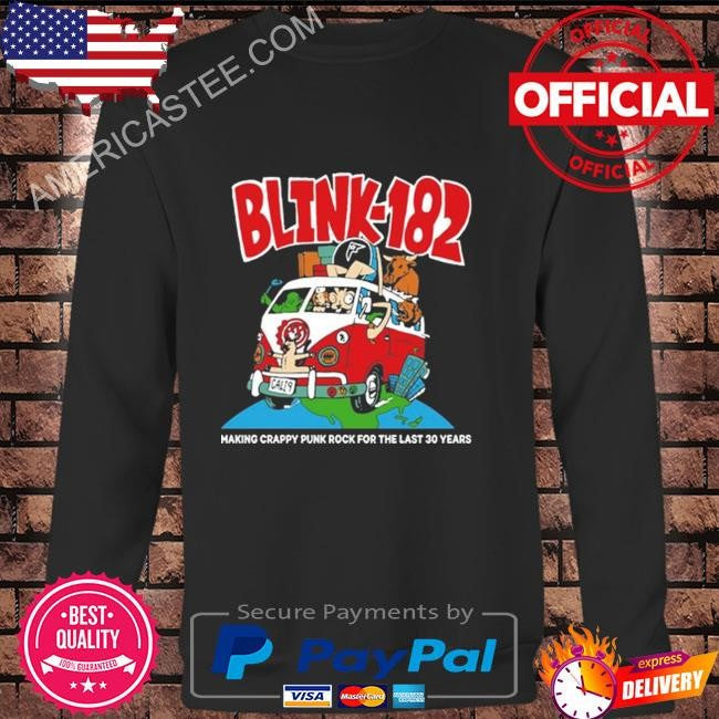 Blink-182 Crappy Punk Rock For The Last 30 Years shirt