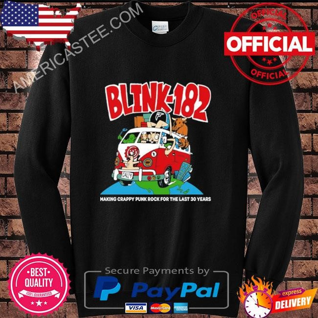 Blink-182 Crappy Punk Rock For The Last 30 Years shirt