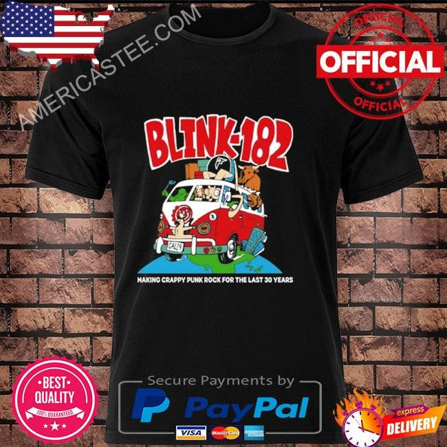 Blink-182 Crappy Punk Rock For The Last 30 Years shirt