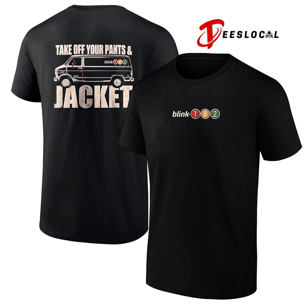Blink 182 Take Off Your Pants and Jacket anniversary the van maroon shirt