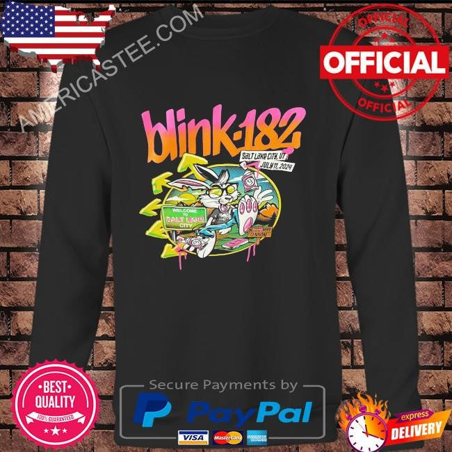 Blink-182 Welcome To Salt Lake City July 11 2024 shirt