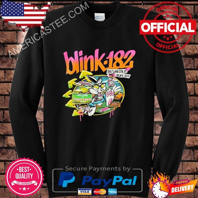 Blink-182 Welcome To Salt Lake City July 11 2024 shirt