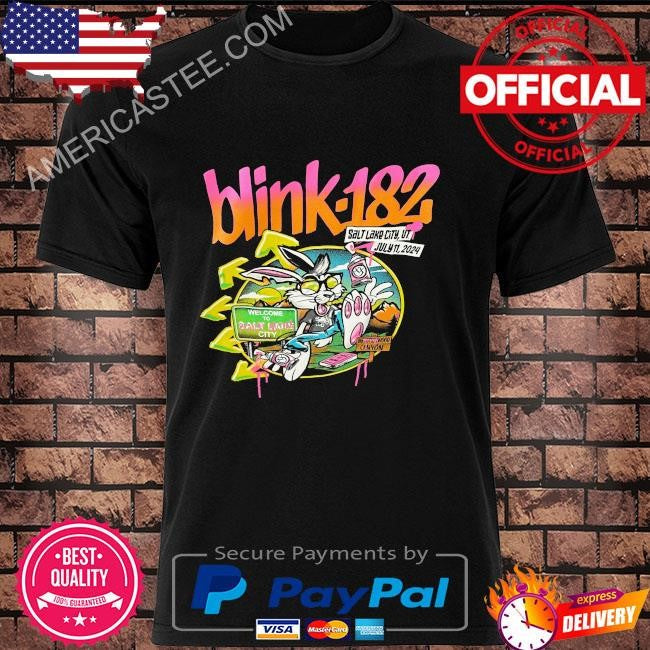 Blink-182 Welcome To Salt Lake City July 11 2024 shirt