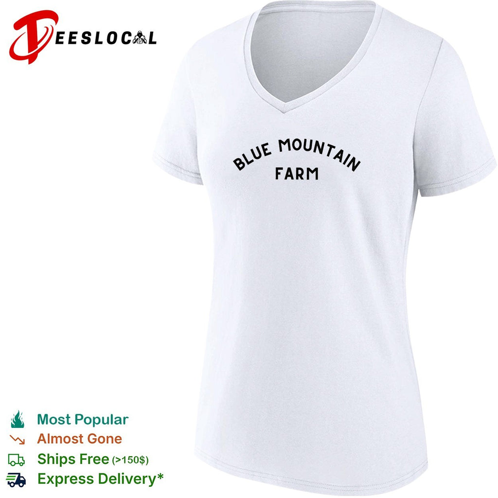 Blue mountain farm shirt