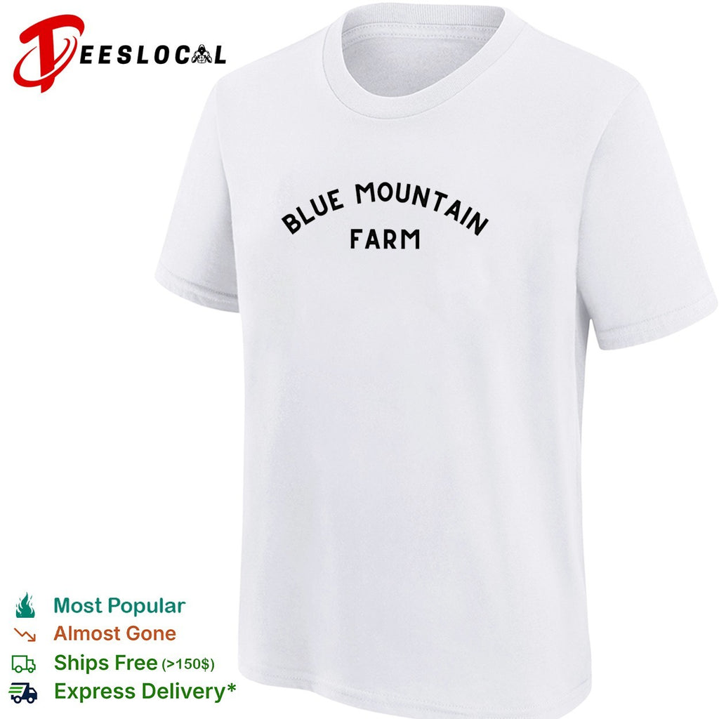 Blue mountain farm shirt