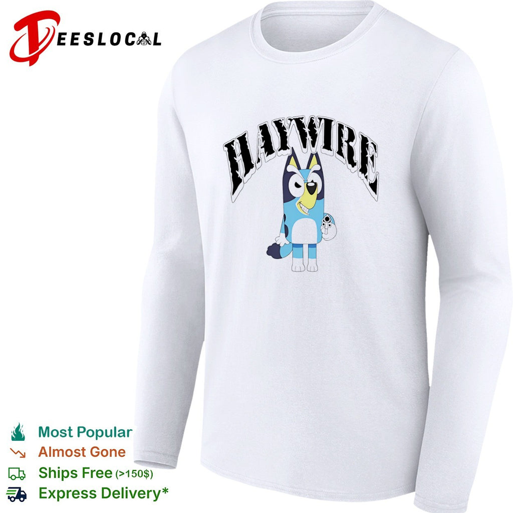 Bluey Hawire cartoon shirt