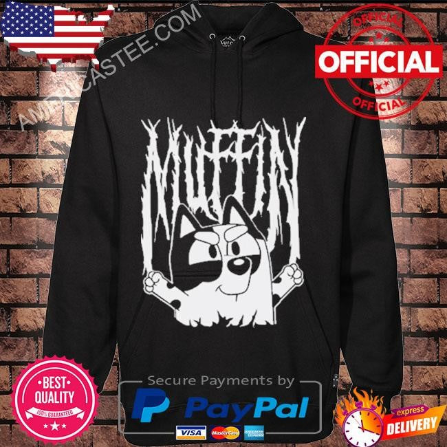 Bluey Muffin Metal Logo T-Shirt