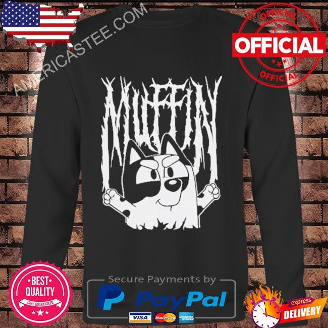 Bluey Muffin Metal Logo T-Shirt