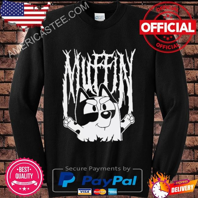 Bluey Muffin Metal Logo T-Shirt