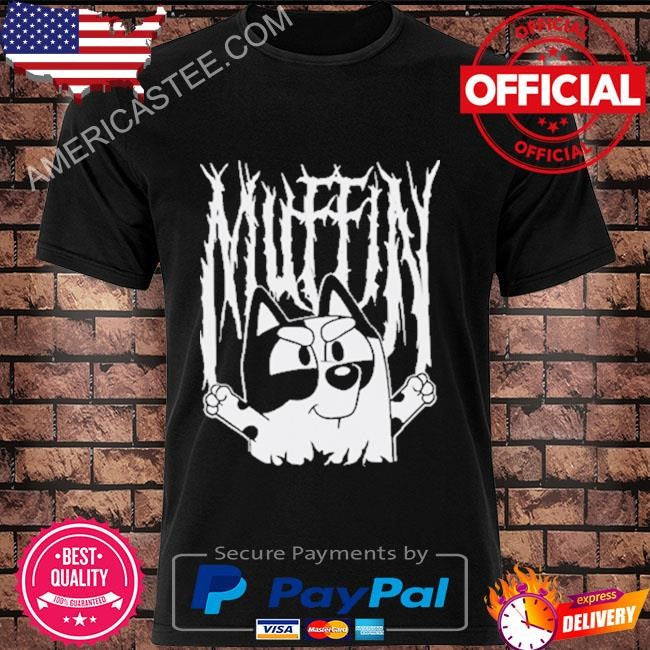 Bluey Muffin Metal Logo T-Shirt
