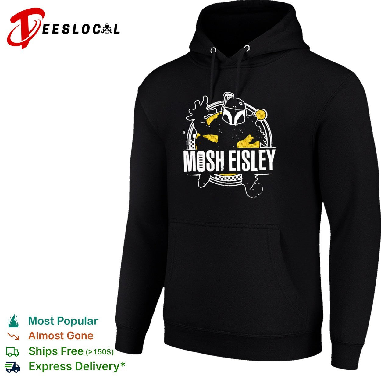 Boba Fett Mosh Eisley silhouette shirt