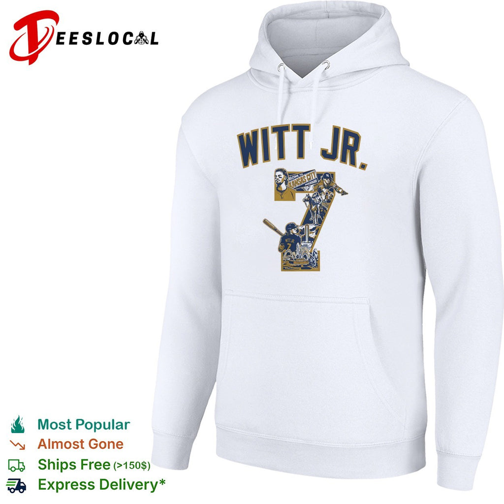 Bobby Witt Jr Kansas City Royals MLB Welcome to Kansas City shirt
