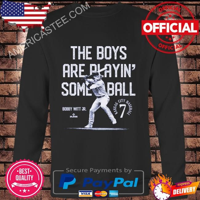 Bobby witt jr. Kansas city playin some ball shirt