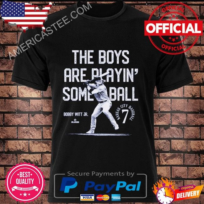 Bobby witt jr. Kansas city playin some ball shirt