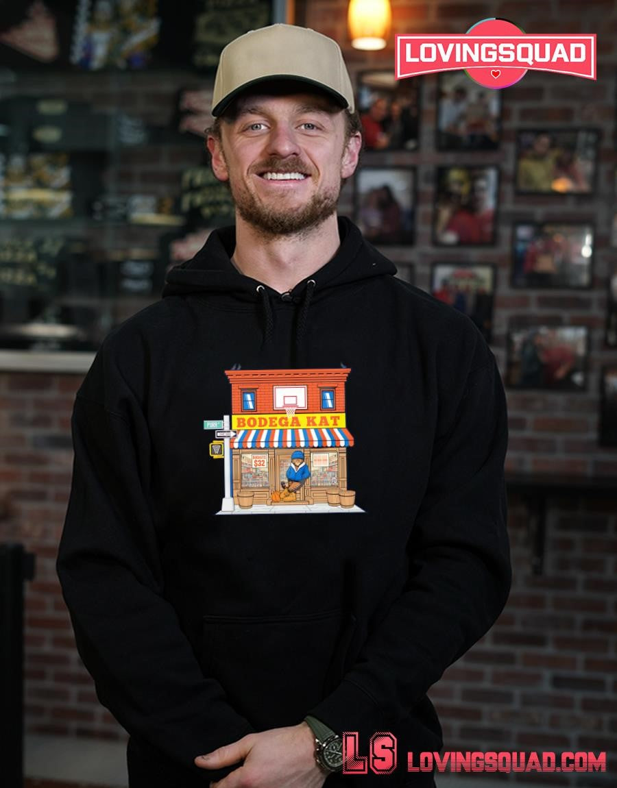 Bodega Kat basketball shirt