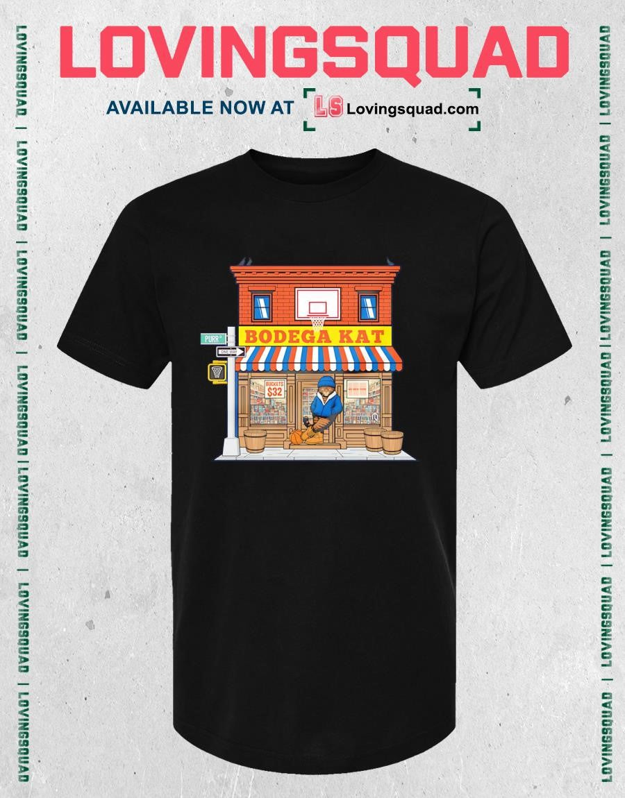 Bodega Kat basketball shirt