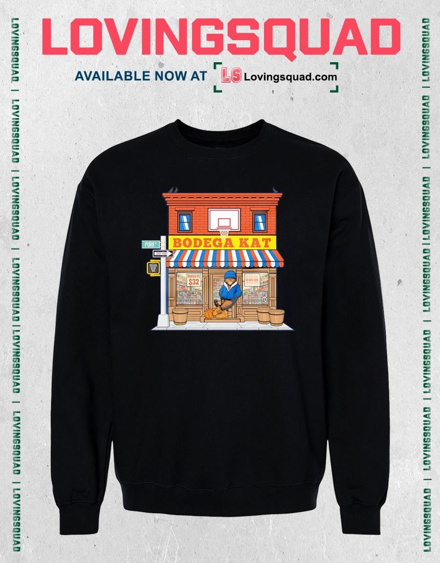 Bodega Kat basketball shirt