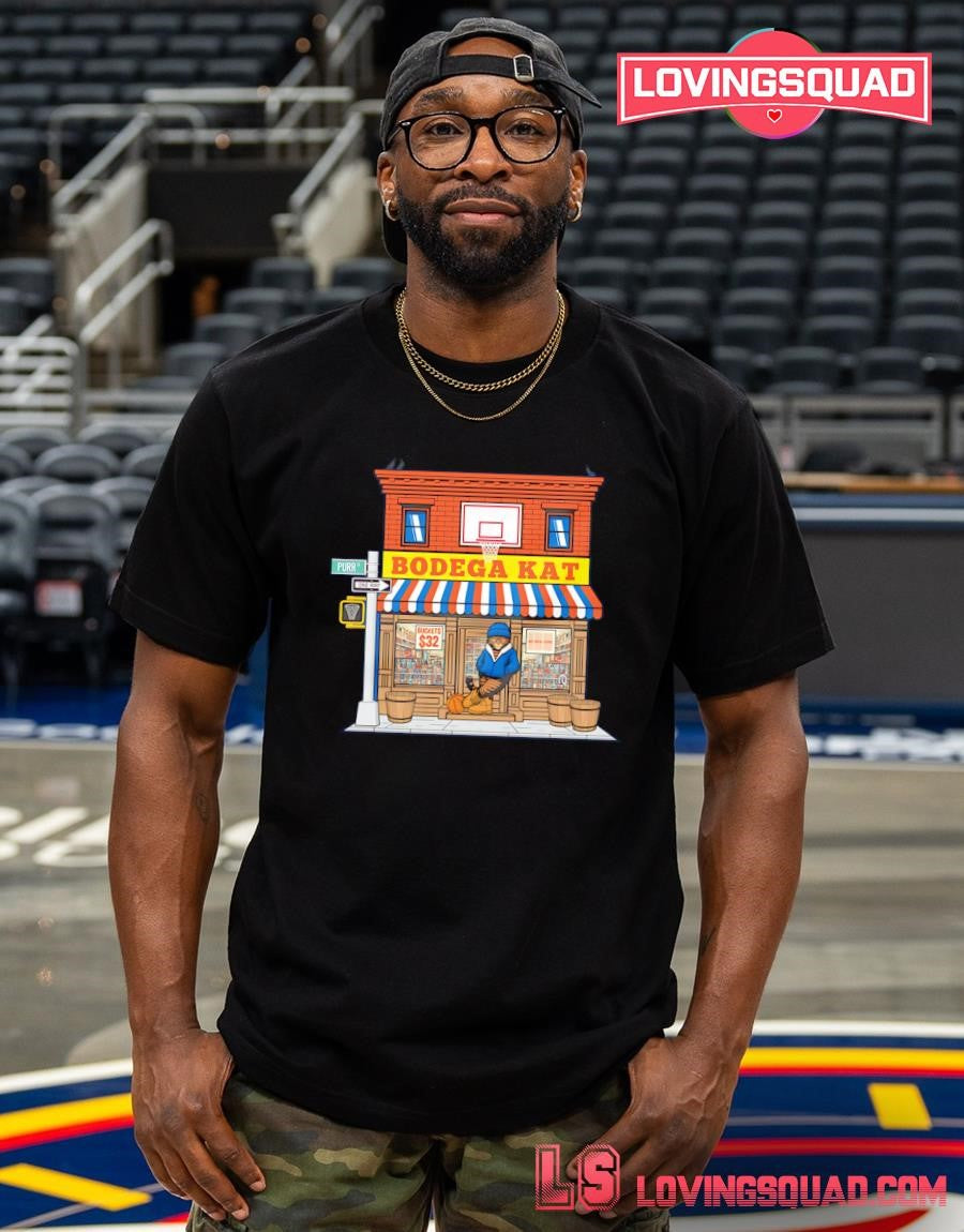 Bodega Kat basketball shirt